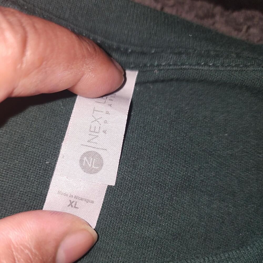 Next-level Men's Green T-shirt - Picture 3 of 4
